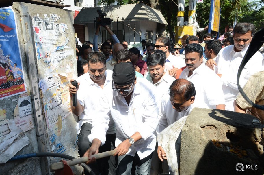 Telugu-Film-Industry-Participate-Swachh-Hyderabad